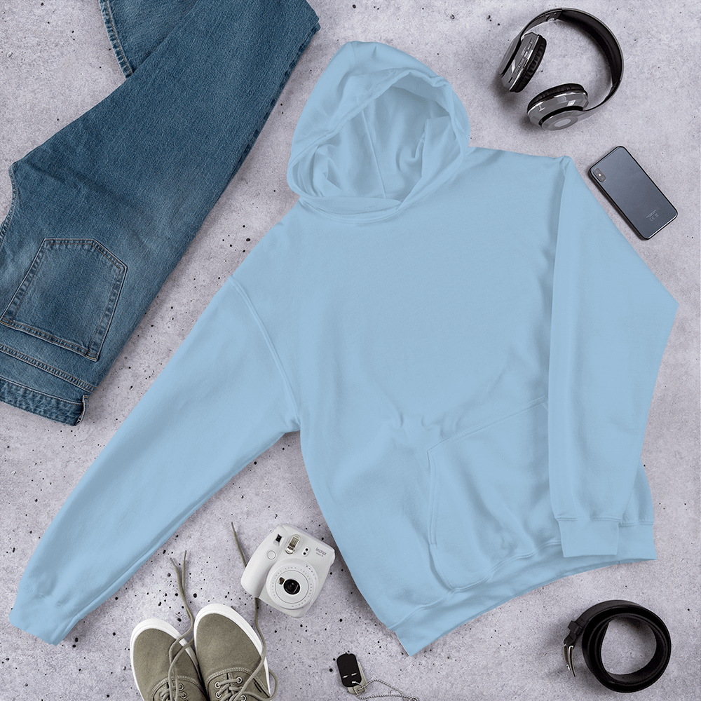 Light Blue Mental Health Hoodie | Self Love & Self Care Sweatshirt for Women - SublimeElle Self - Love
