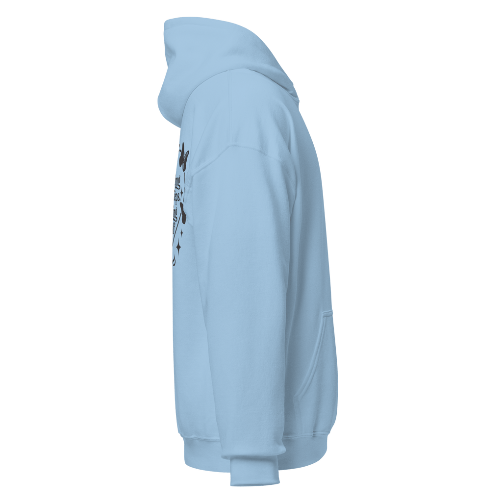 Light Blue Mental Health Hoodie | Self Love & Self Care Sweatshirt for Women - SublimeElle Self - Love