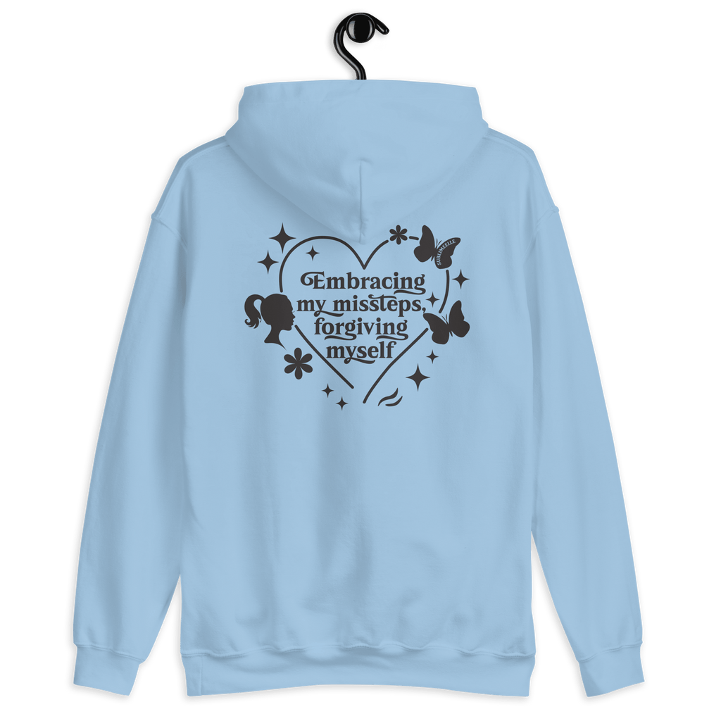 Light Blue Mental Health Hoodie | Self Love & Self Care Sweatshirt for Women - SublimeElle Self - Love