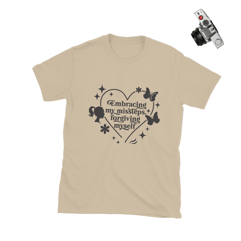 Beige T-Shirt Self - Love For Women - SublimeElle Self - Love