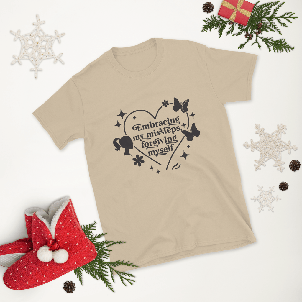 Beige T-Shirt Self - Love For Women - SublimeElle Self - Love