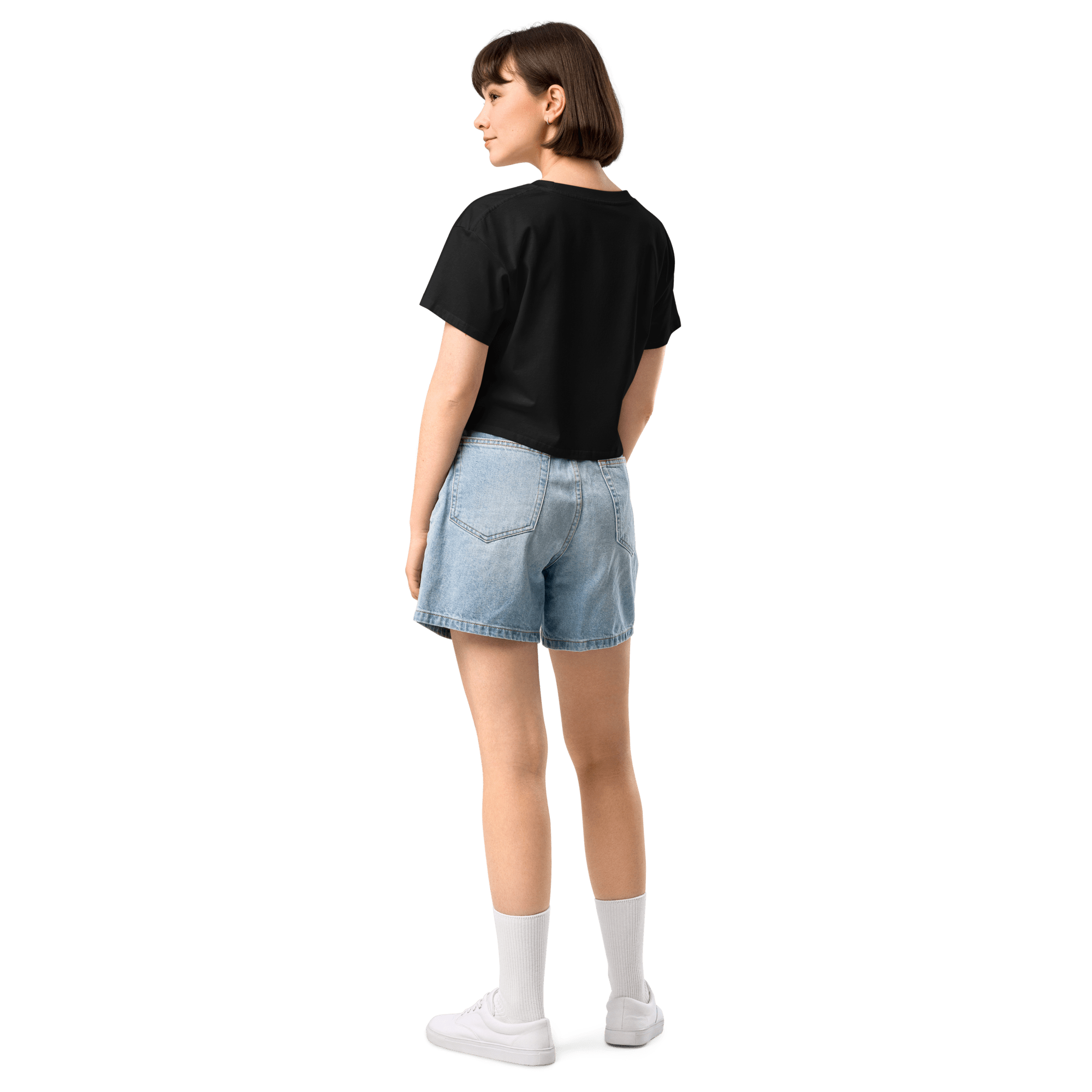 Black Crop Top| Self - Compassion - SublimeElle Self - Love