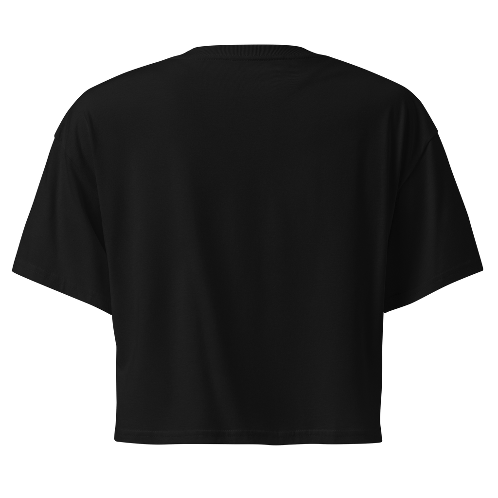 Black Crop Top| Self - Compassion - SublimeElle Self - Love