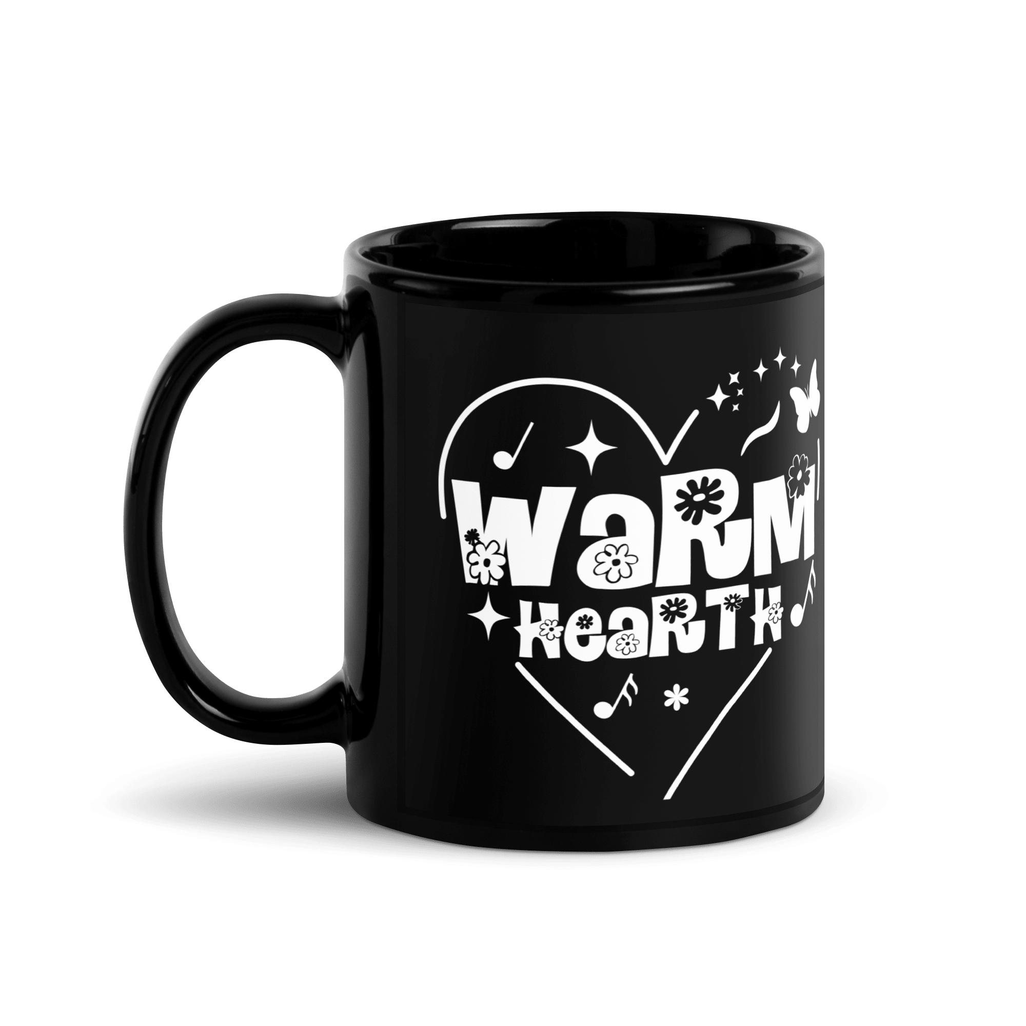 Black Glossy Mug - SublimeElle Self - Love