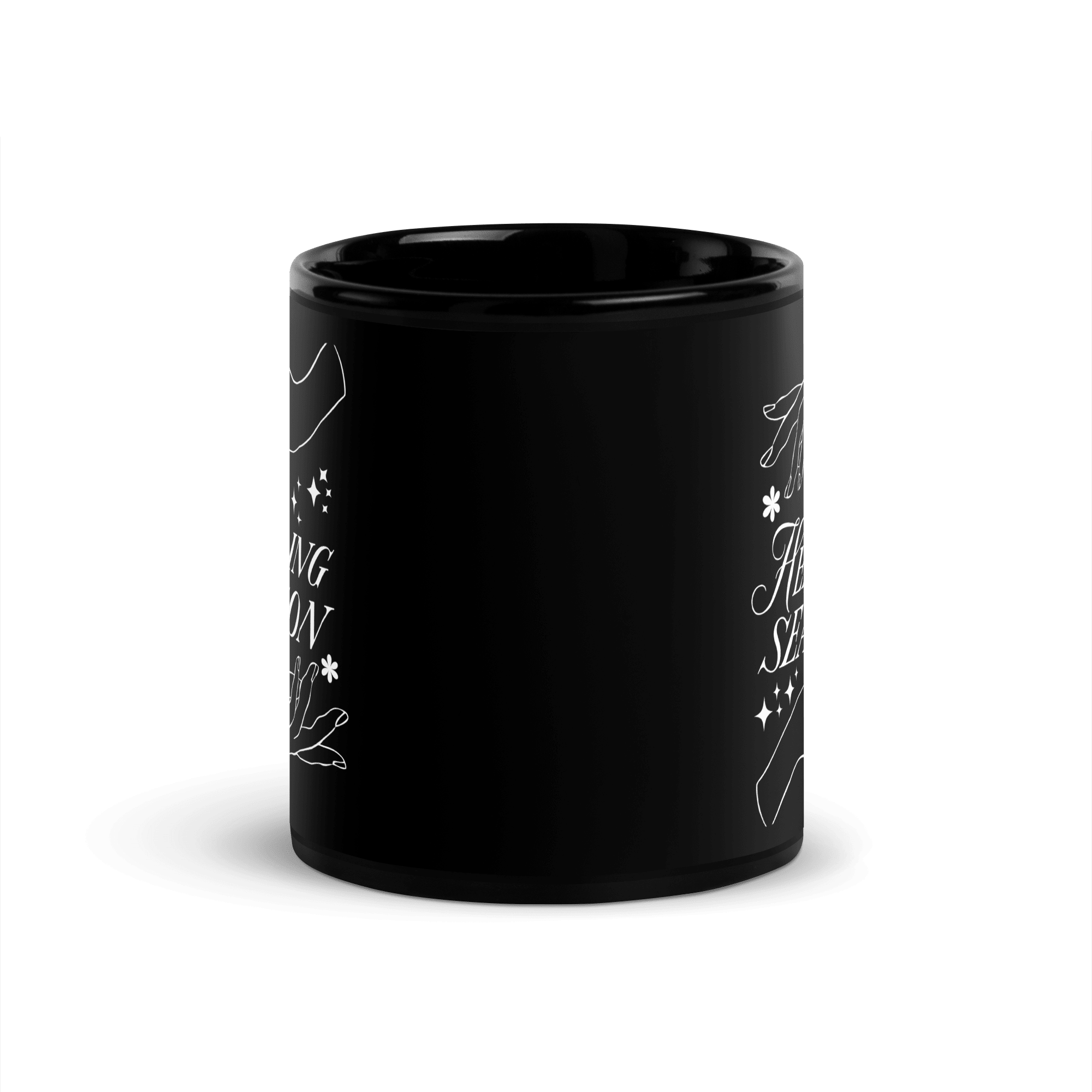 Black Glossy Mug - SublimeElle Self - Love