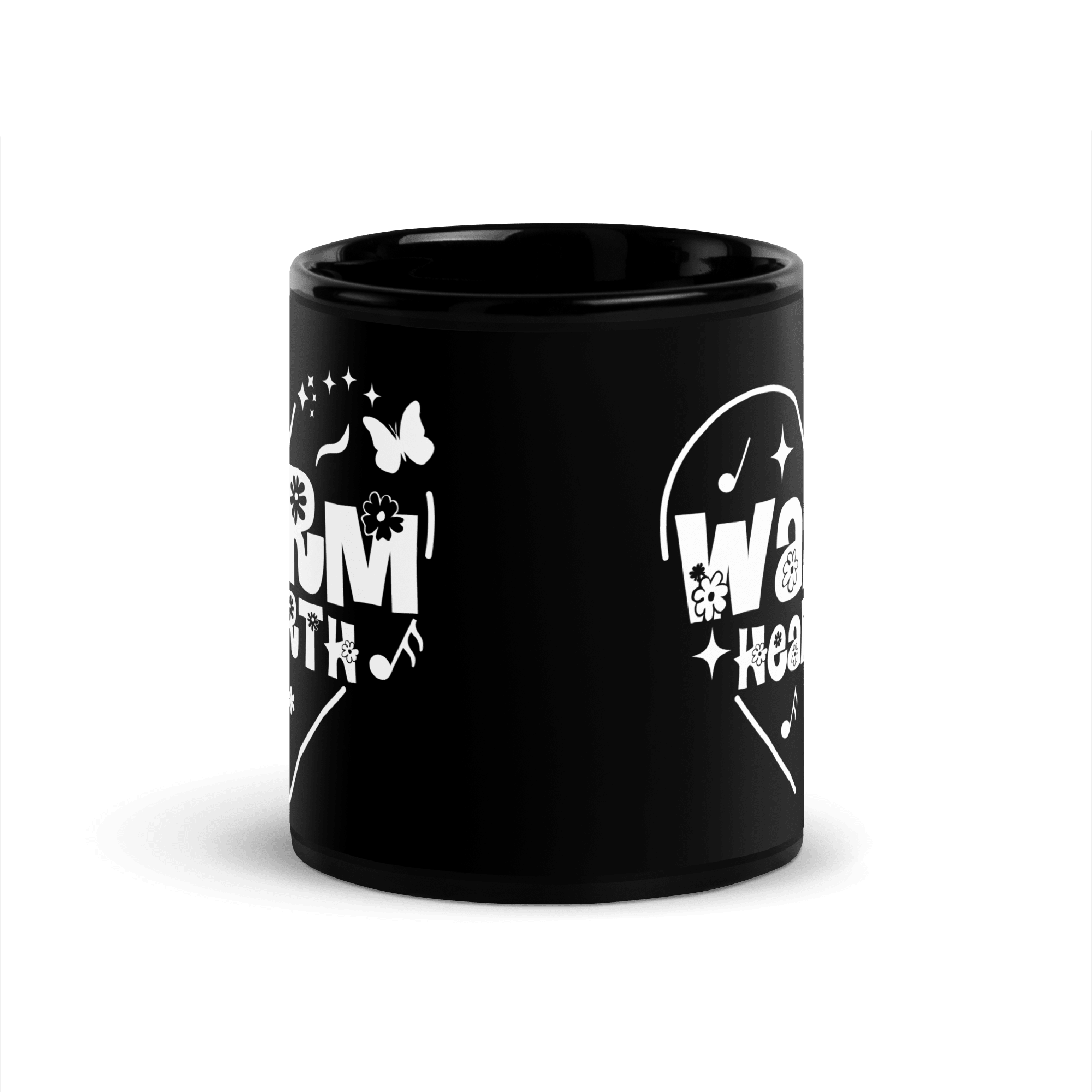 Black Glossy Mug - SublimeElle Self - Love