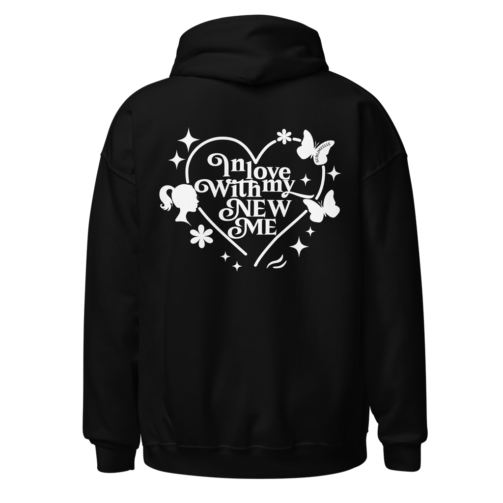 Black Hoodie – Self - Love & Empowerment Hoodie for Women & Men - SublimeElle Self - Love