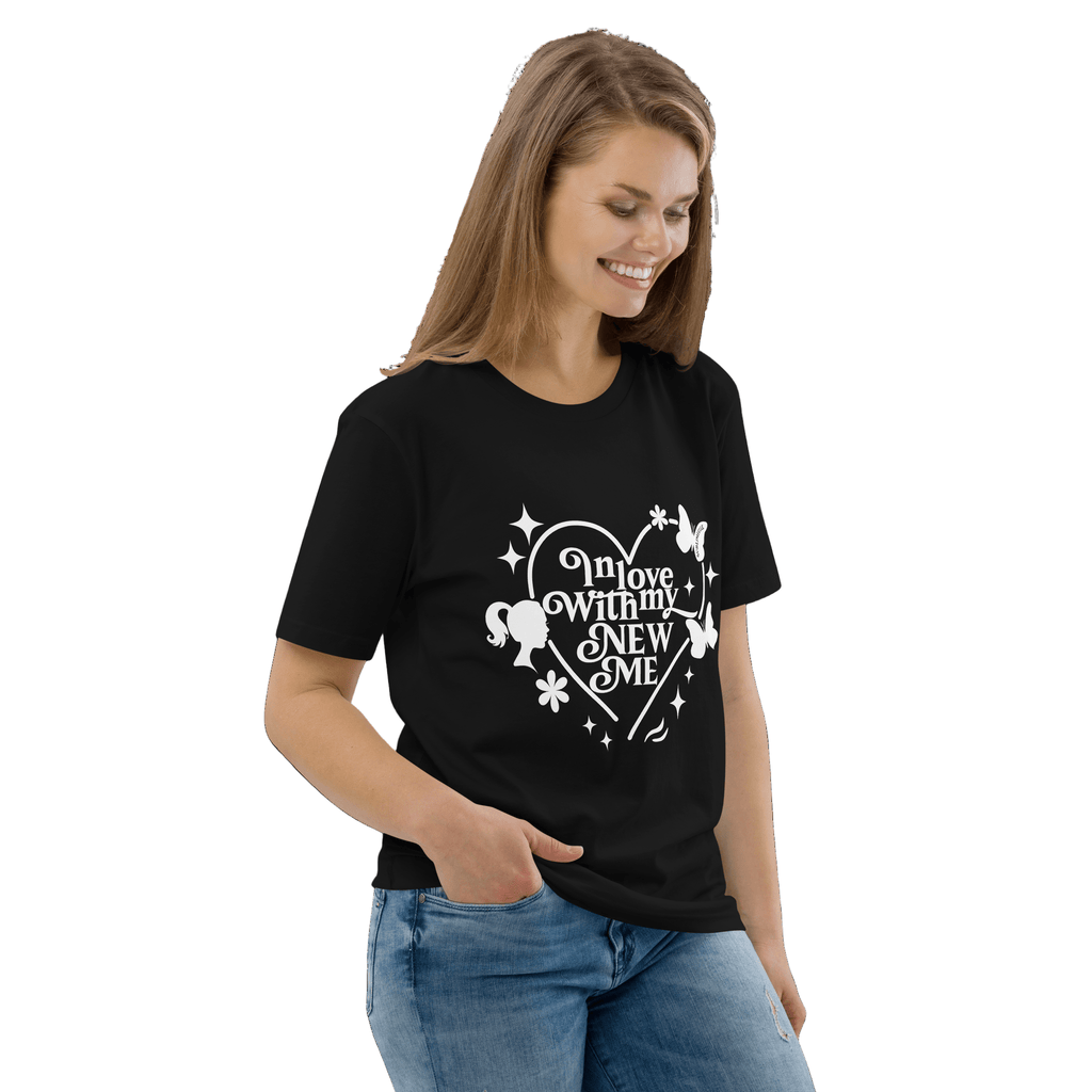 Black T-Shirt Black Self - love Quote - SublimeElle Self - Love