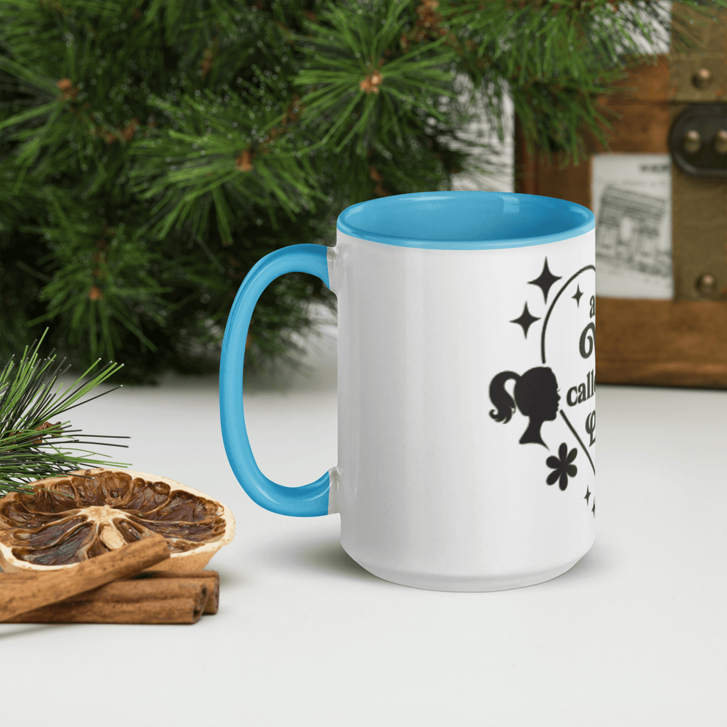 Blue Mug | Blue Interior | Self - Care Affirmation Cup - SublimeElle Self - Love