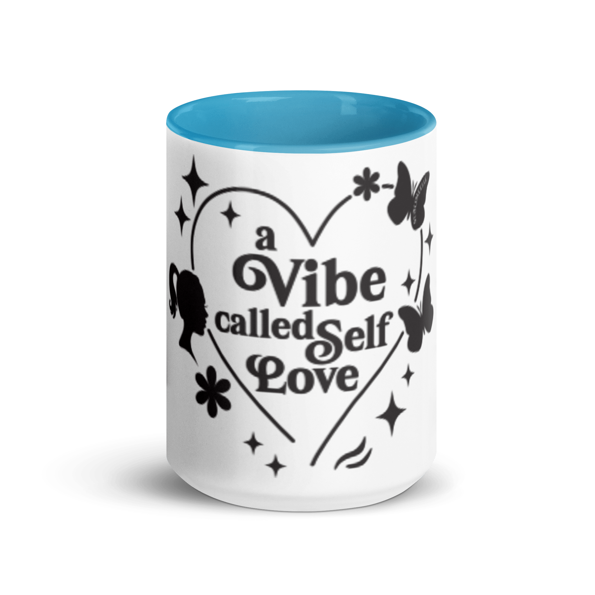 Blue Mug | Blue Interior | Self - Care Affirmation Cup - SublimeElle Self - Love