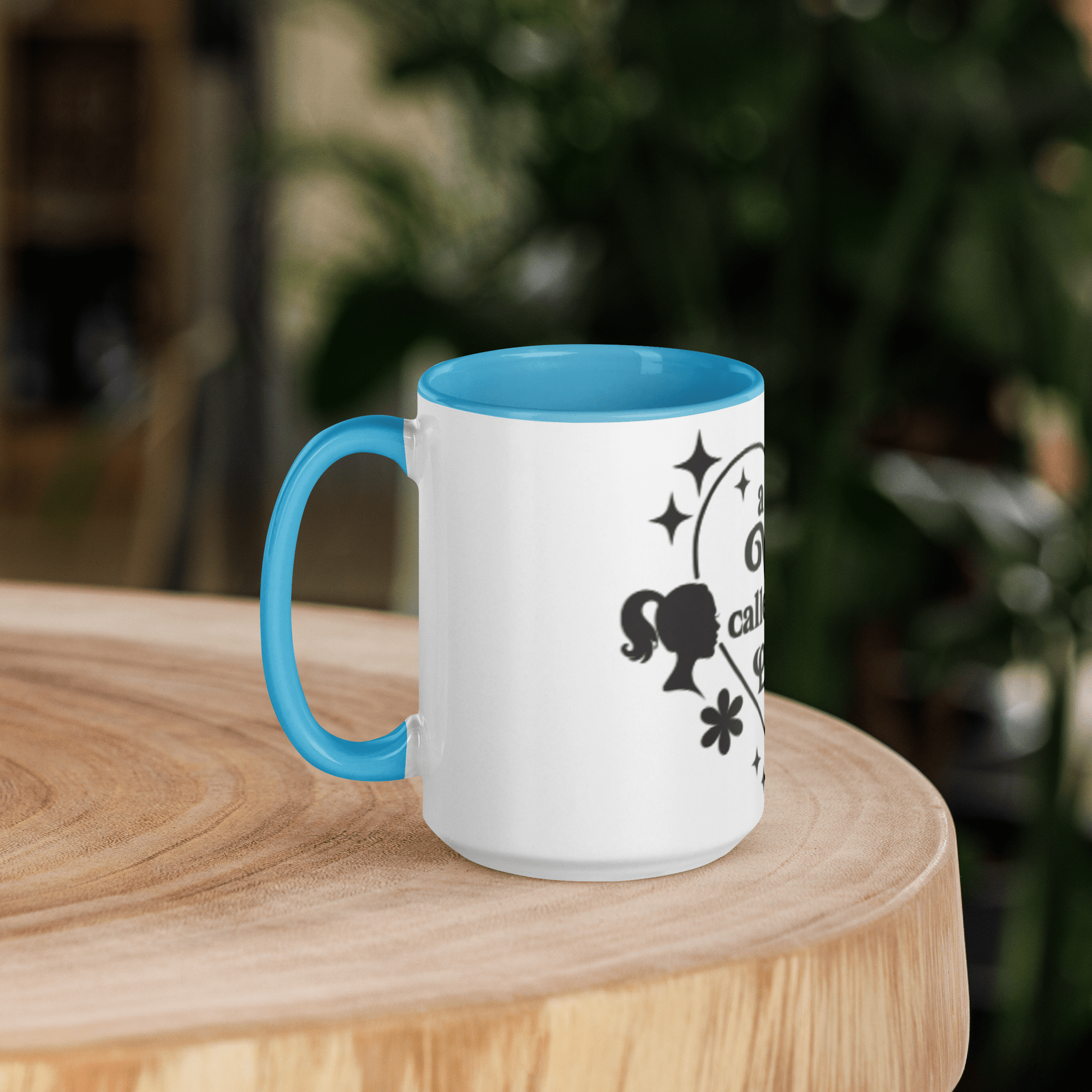 Blue Mug | Blue Interior | Self - Care Affirmation Cup - SublimeElle Self - Love