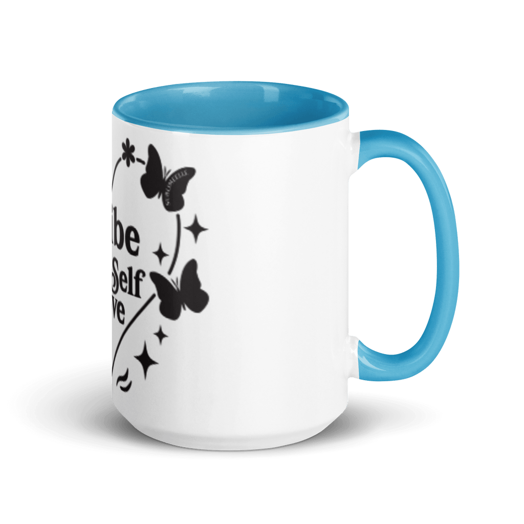 Blue Mug | Blue Interior | Self - Care Affirmation Cup - SublimeElle Self - Love