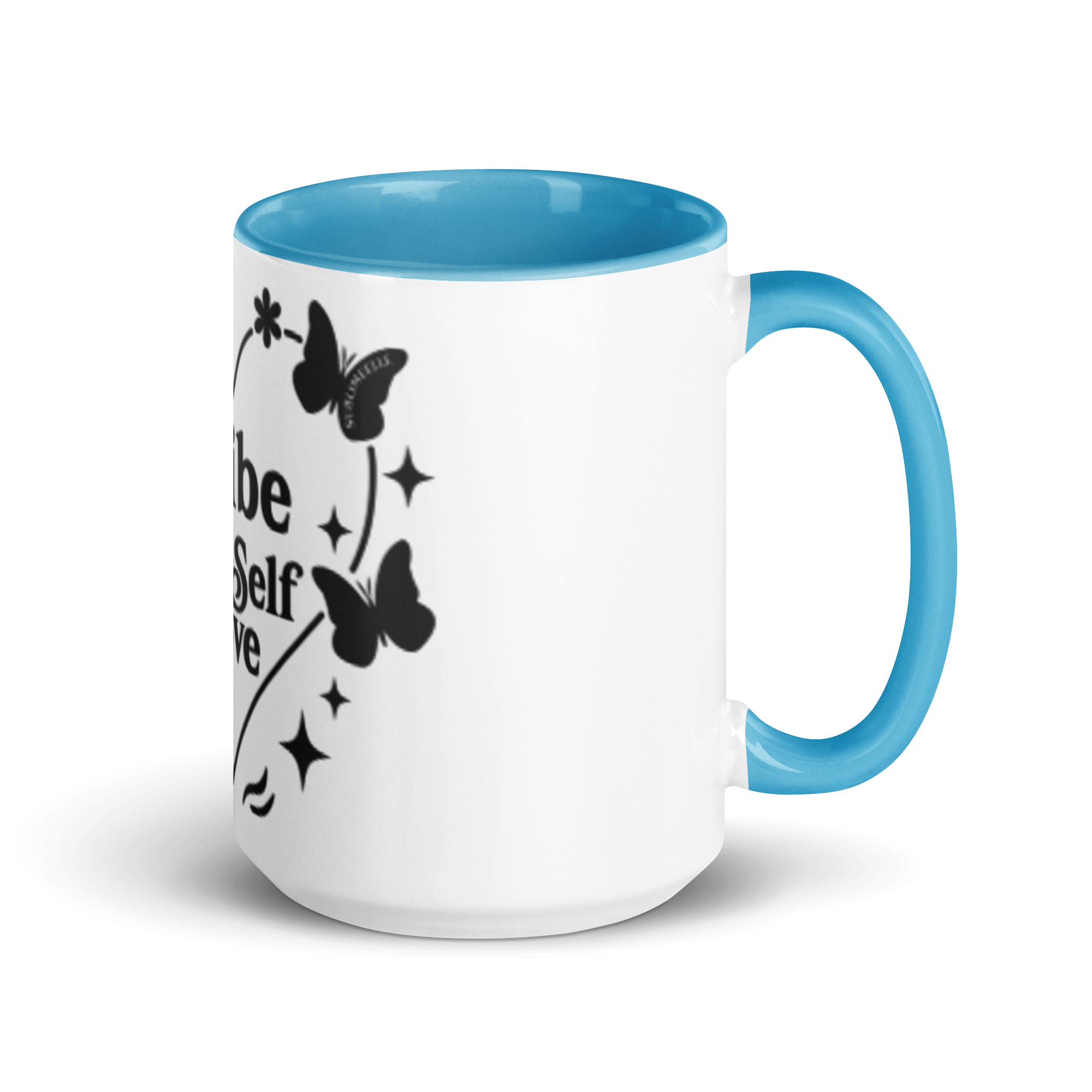 Blue Mug | Blue Interior | Self - Care Affirmation Cup - SublimeElle Self - Love