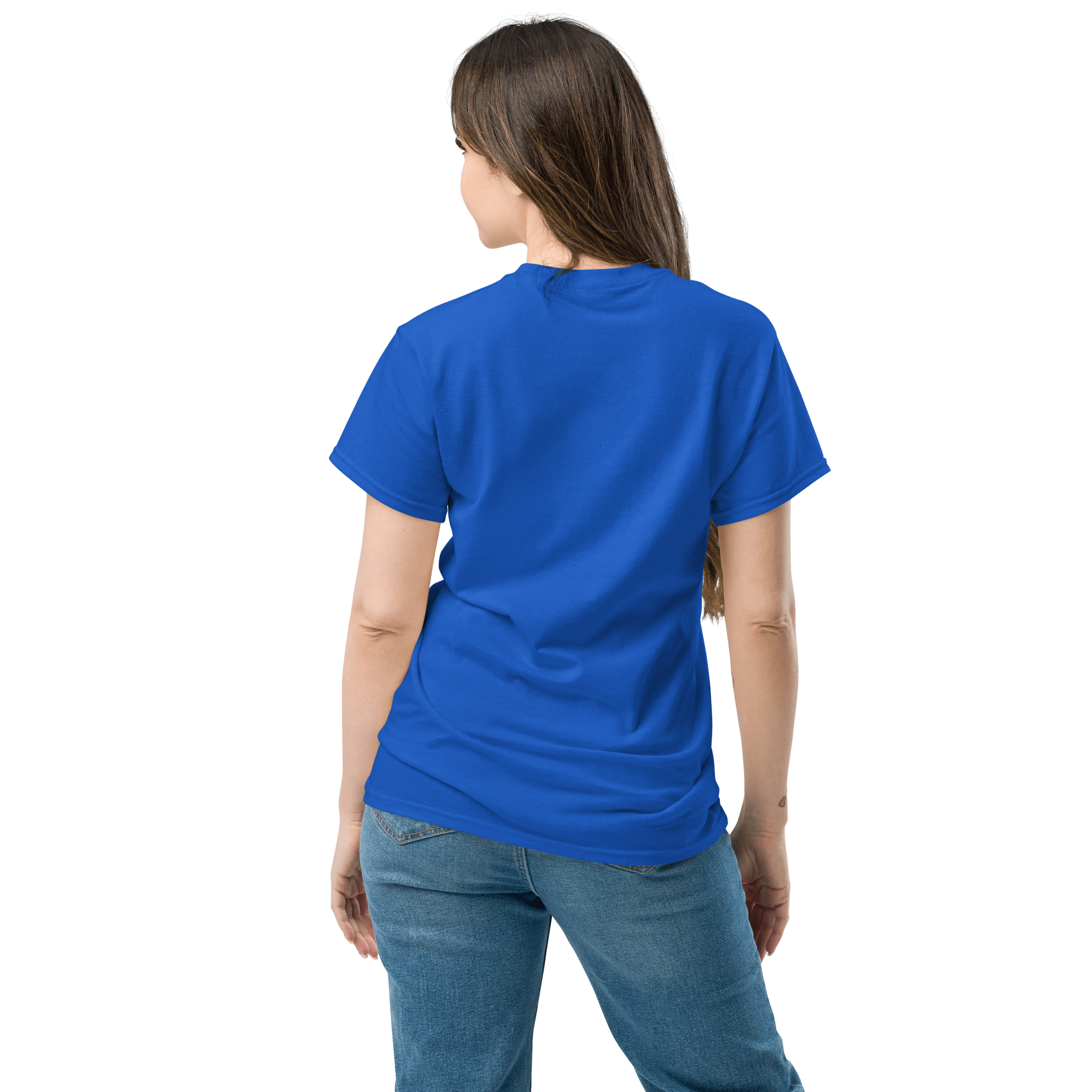 Blue T-Shirt Self - Love – Empowering Women’s Tee for Self Growth & Confidence - SublimeElle Self - Love