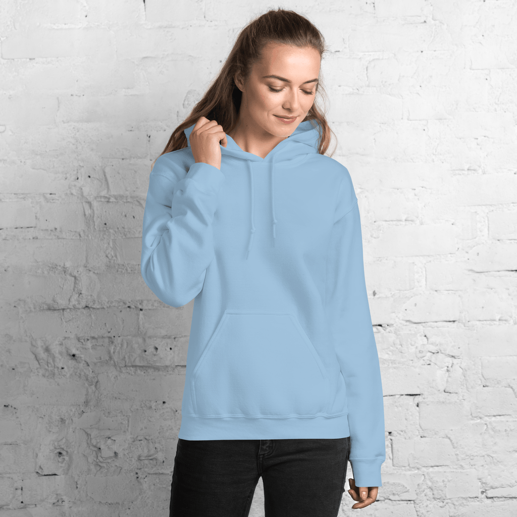 Light Blue Hoodie – Self - Love Hoodie, Inspirational, Self - Care Sweatshirt for Women - SublimeElle Self - Love