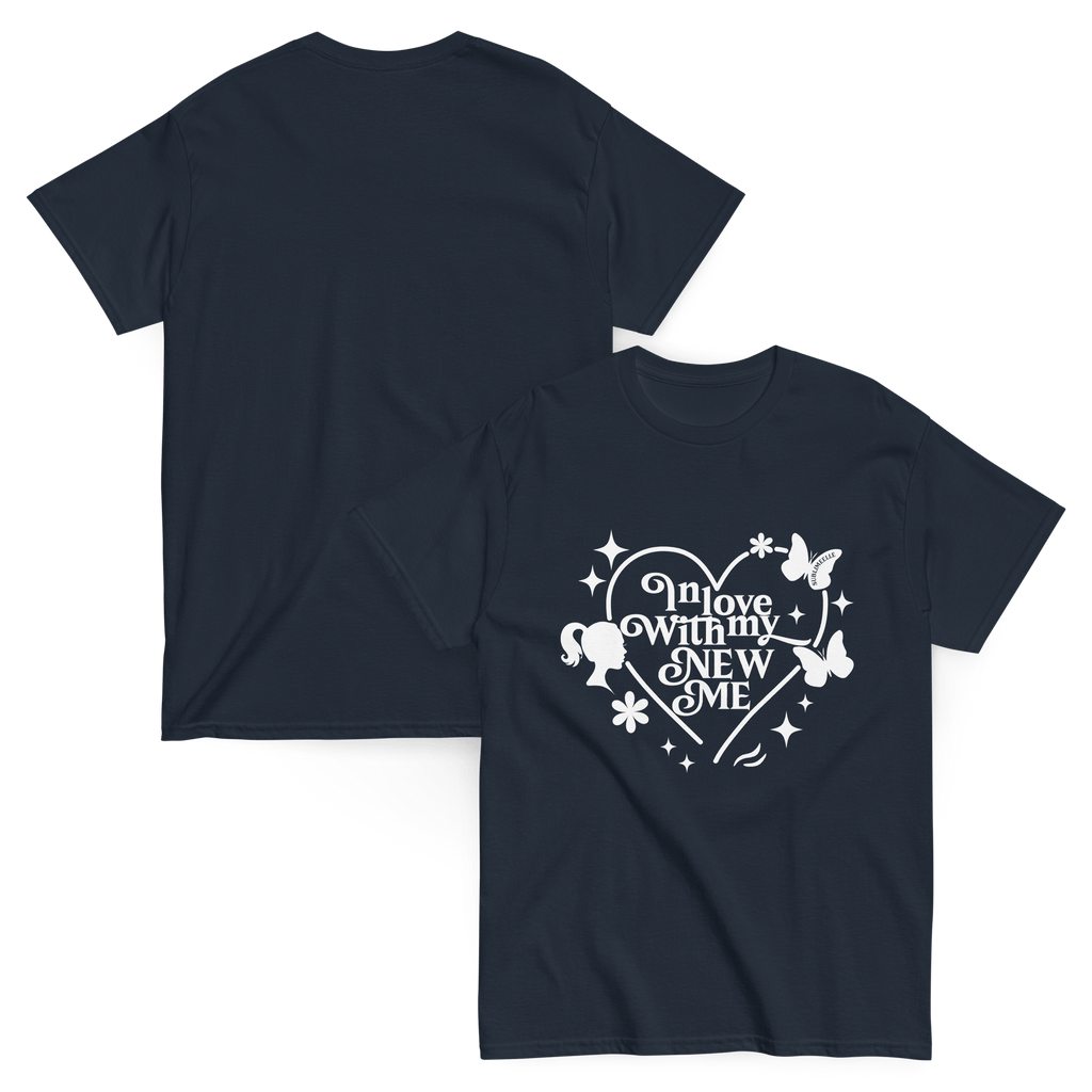 Navy Blue T-Shirt – Self - Love, Empowerment & Personal Growth Tee - SublimeElle Self - Love