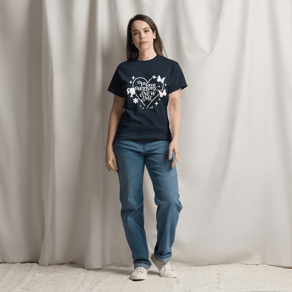 Navy Blue T-Shirt – Self - Love, Empowerment & Personal Growth Tee - SublimeElle Self - Love