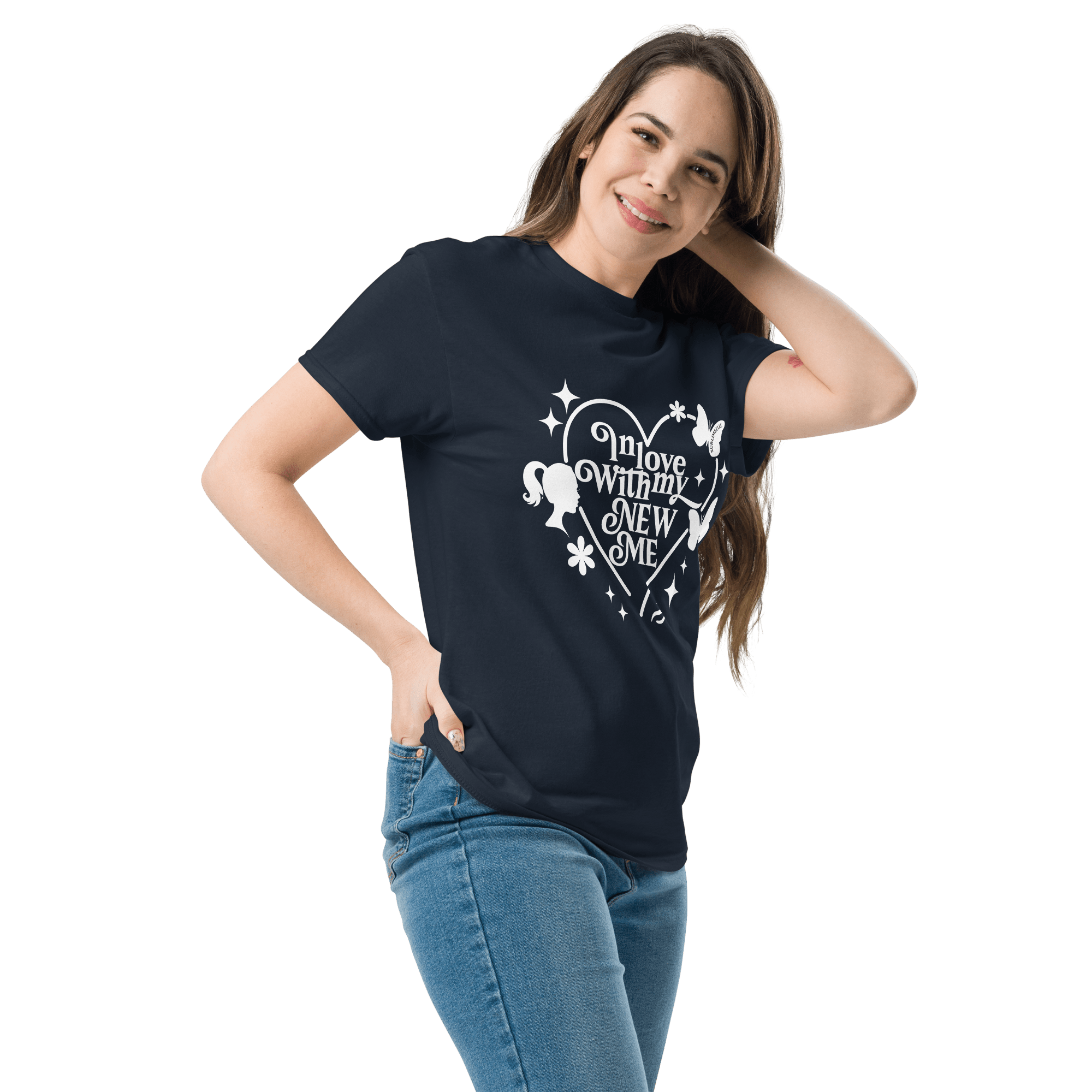 Navy Blue T-Shirt – Self - Love, Empowerment & Personal Growth Tee - SublimeElle Self - Love