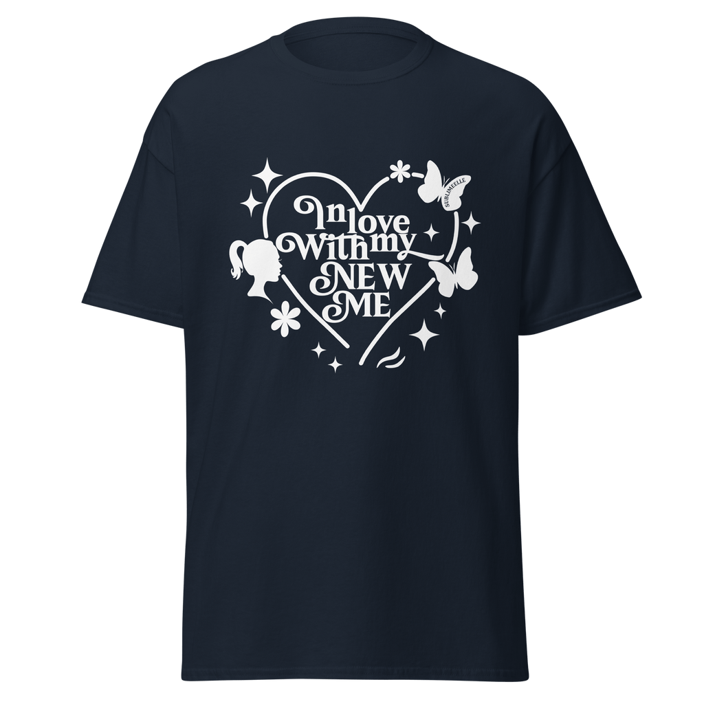 Navy Blue T-Shirt – Self - Love, Empowerment & Personal Growth Tee - SublimeElle Self - Love