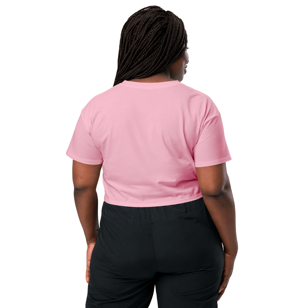 Pink Crop Top | Embracing Imperfection & Growth - Bubble Gum Pink - SublimeElle Self - Love