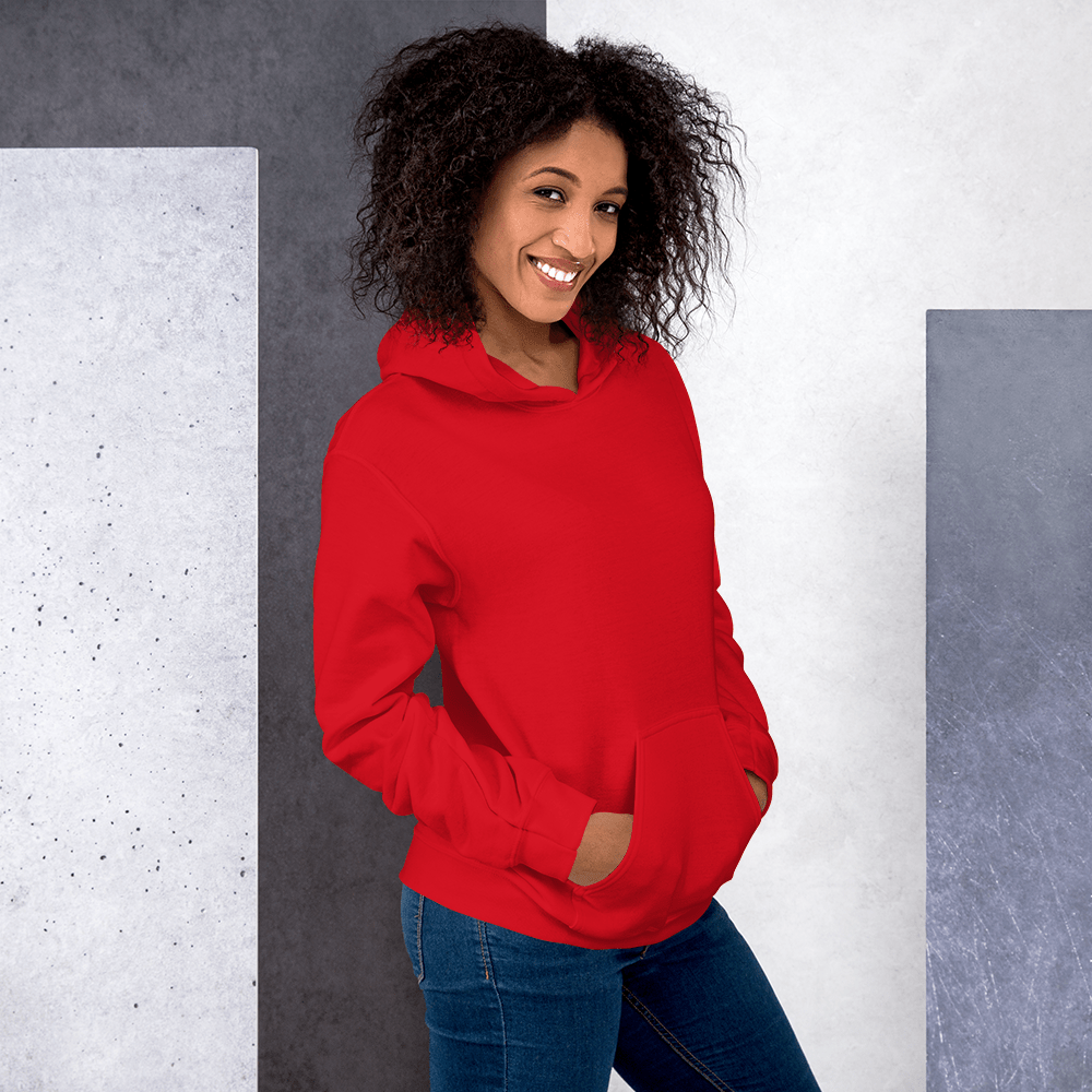 Red hoodie for women. “A Vibe Called Self - love” quote for confidence, self care, and emotional growth. - SublimeElle Self - Love