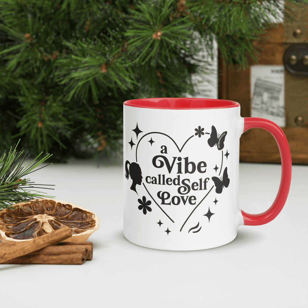 Red Mug Self - Love | A Vibe Called Self - Love | Affirmation Gift - SublimeElle Self - Love