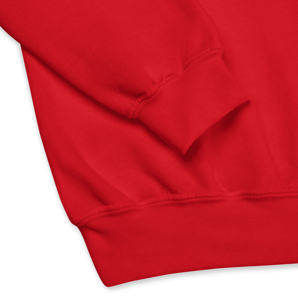 Red Sweatshirt – A Vibe Called Self - Love – Inspirational Self - Care Apparel - SublimeElle Self - Love