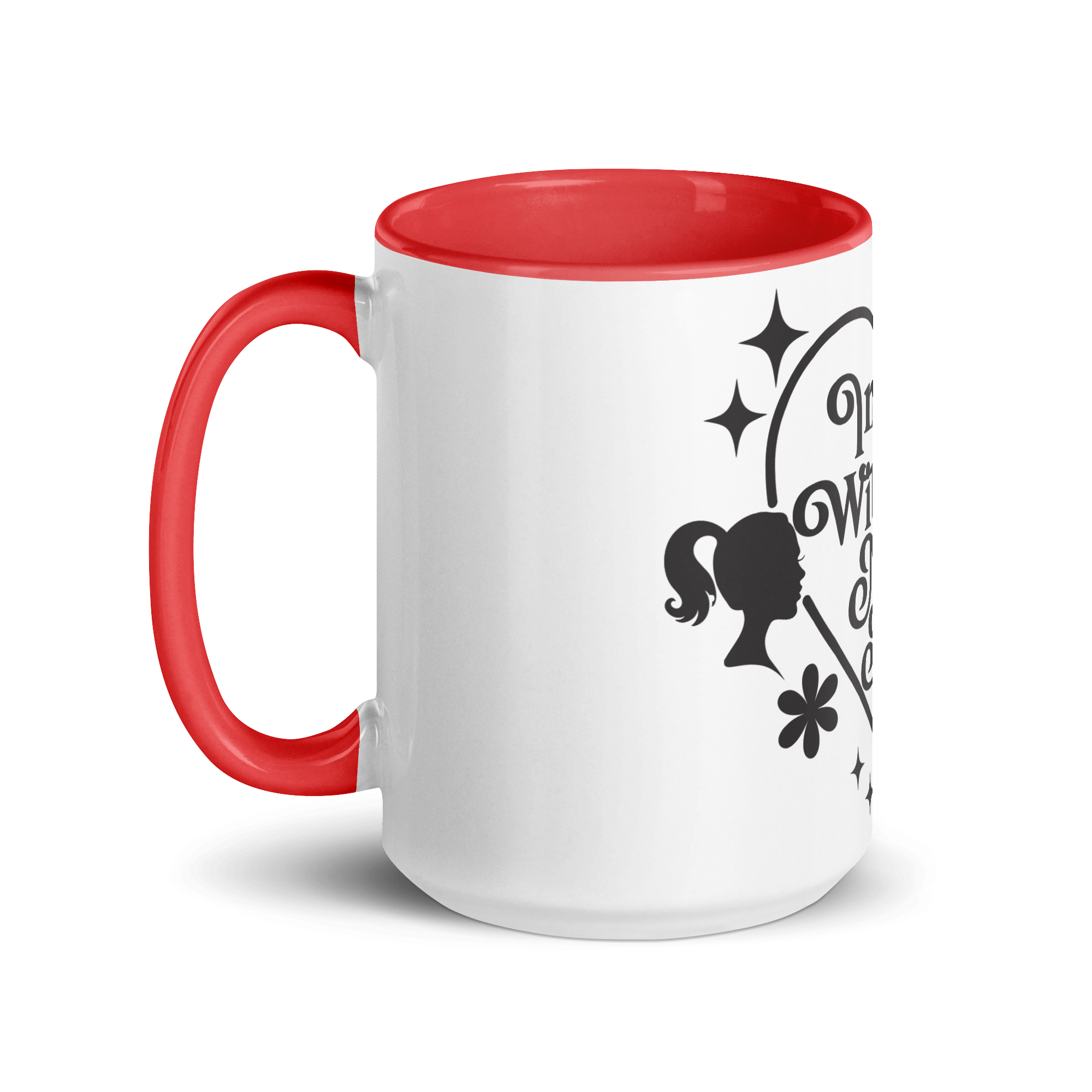 Red & White Mug Inspirational Self - Love Gift - SublimeElle Self - Love