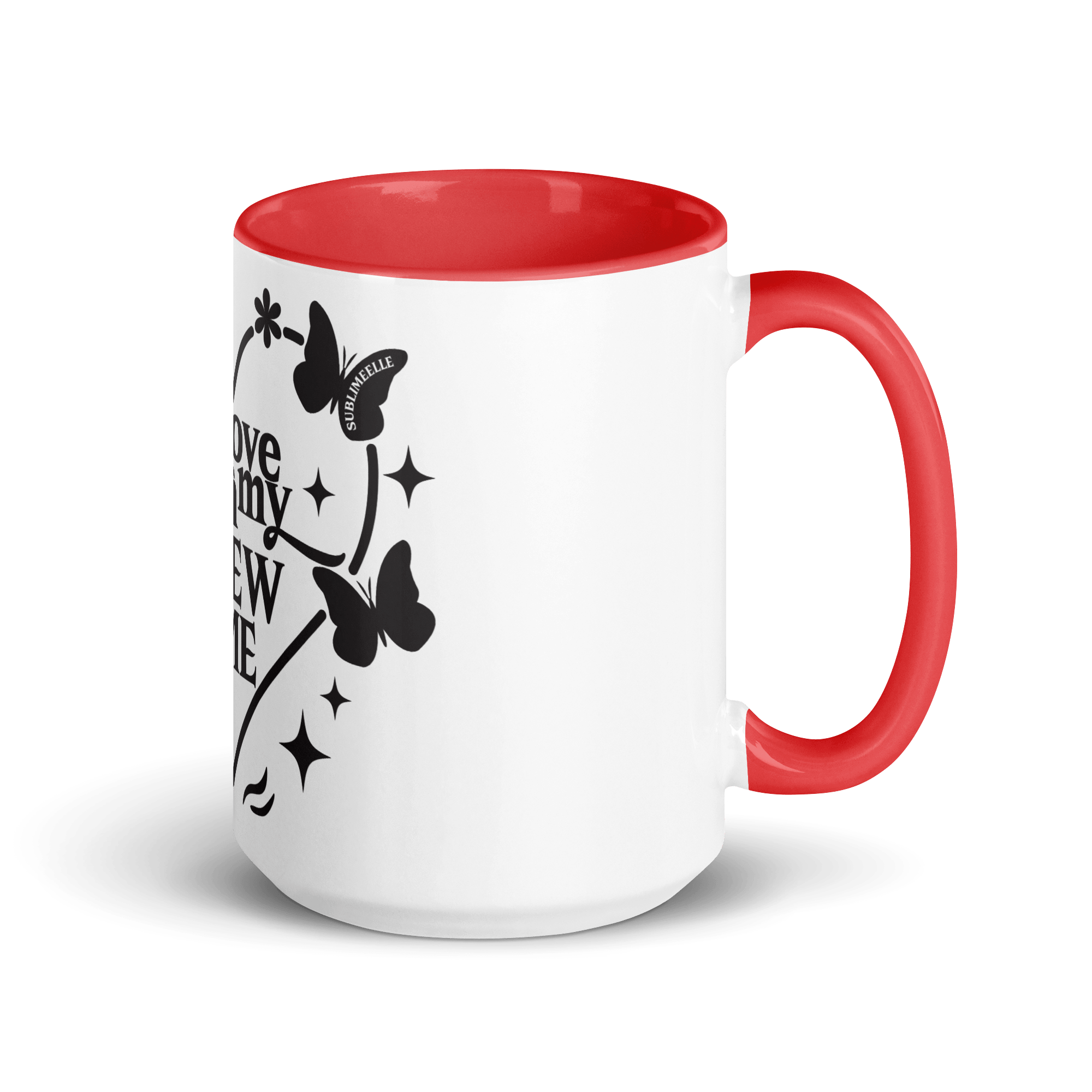 Red & White Mug Inspirational Self - Love Gift - SublimeElle Self - Love