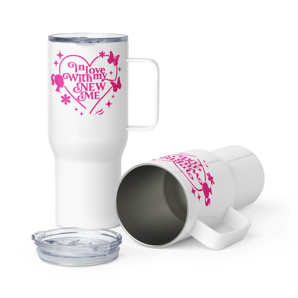 Self - Love Travel Mug With Handle - Insulated Mug The Self - love Cup - SublimeElle Self - Love