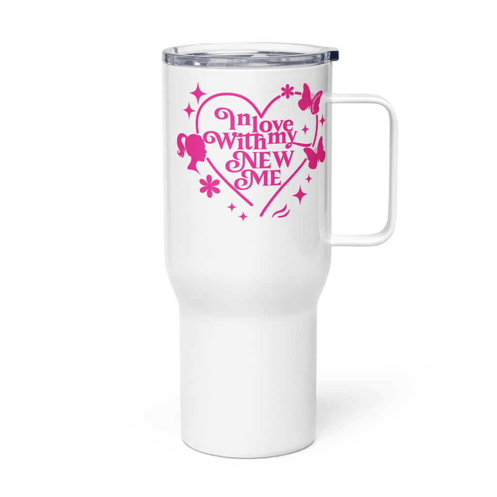 Self - Love Travel Mug With Handle - Insulated Mug The Self - love Cup - SublimeElle Self - Love