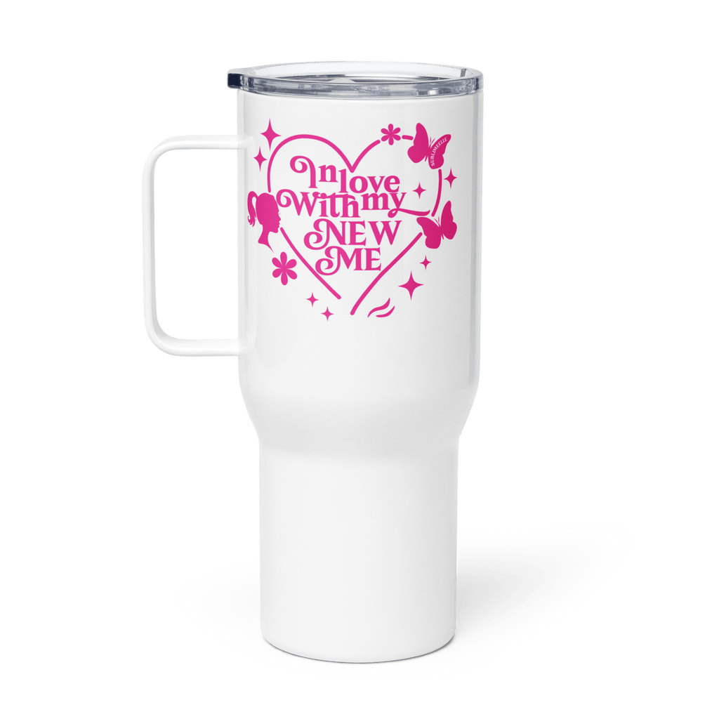 Self - Love Travel Mug With Handle - Insulated Mug The Self - love Cup - SublimeElle Self - Love