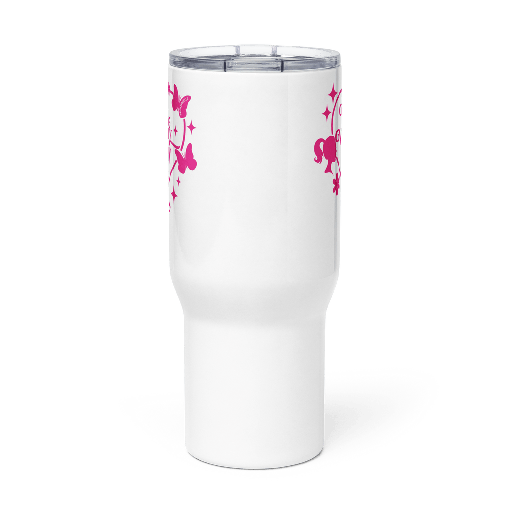 Self - Love Travel Mug With Handle - Insulated Mug The Self - love Cup - SublimeElle Self - Love