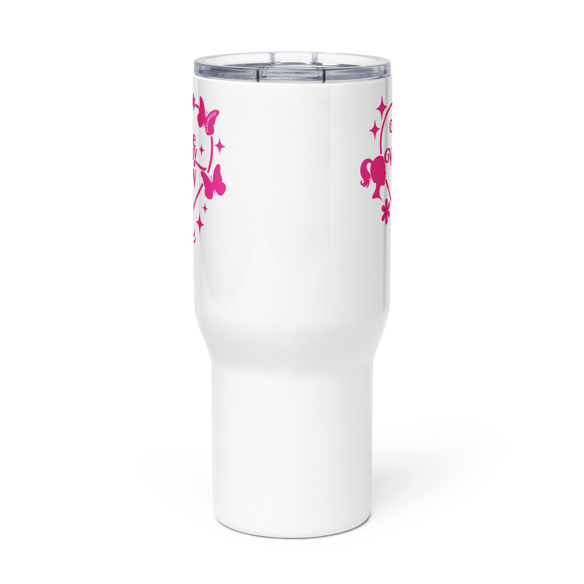 Self - Love Travel Mug With Handle - Insulated Mug The Self - love Cup - SublimeElle Self - Love