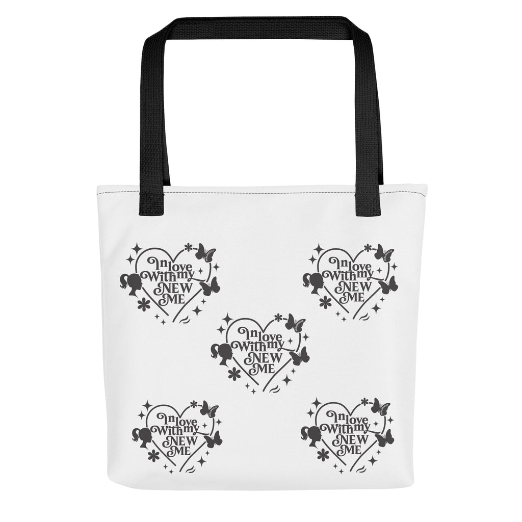 Tote bag - Reusable 15x15" Polyester Bag for Everyday Use/ Self - love Bag. - SublimeElle Self - Love