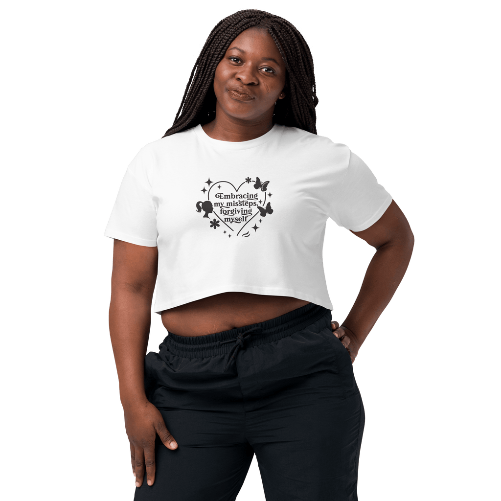 White Crop Top |Embracing My Missteps & Forgiving Myself - SublimeElle Self - Love