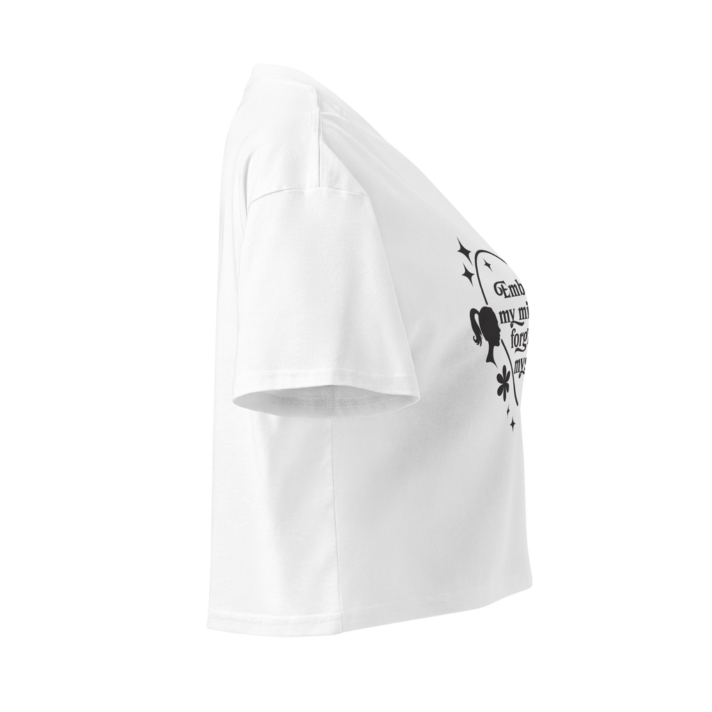 White Crop Top |Embracing My Missteps & Forgiving Myself - SublimeElle Self - Love