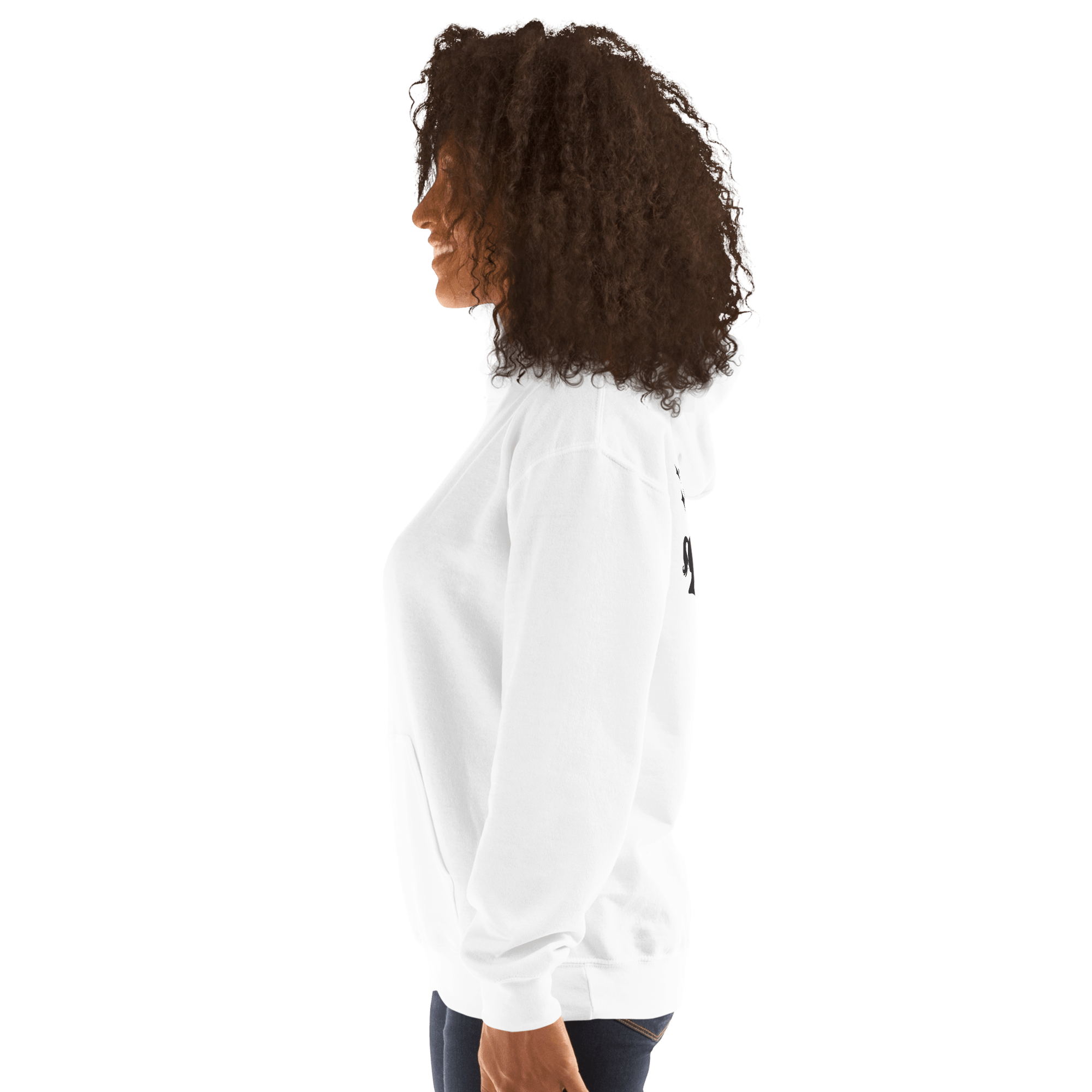White Hoodie – Self - Love Embracing My Missteps, Forgiving Myself Quote - SublimeElle Self - Love
