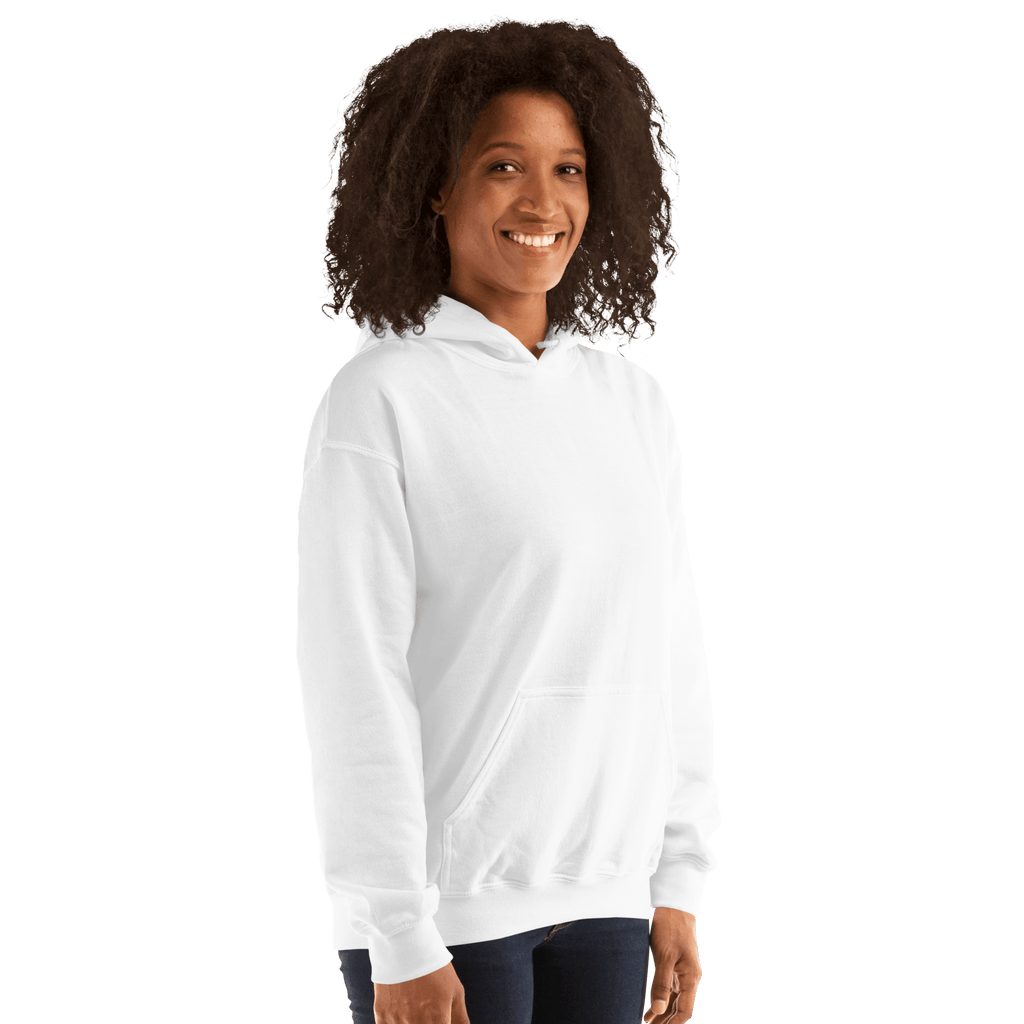 White Hoodie – Self - Love Embracing My Missteps, Forgiving Myself Quote - SublimeElle Self - Love