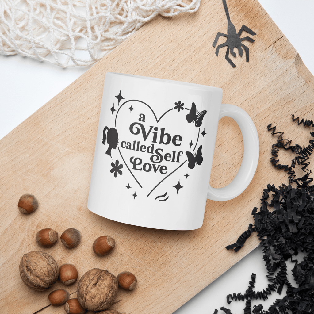 White Mug |Vibe Called Self - Love Edition - SublimeElle Self - Love