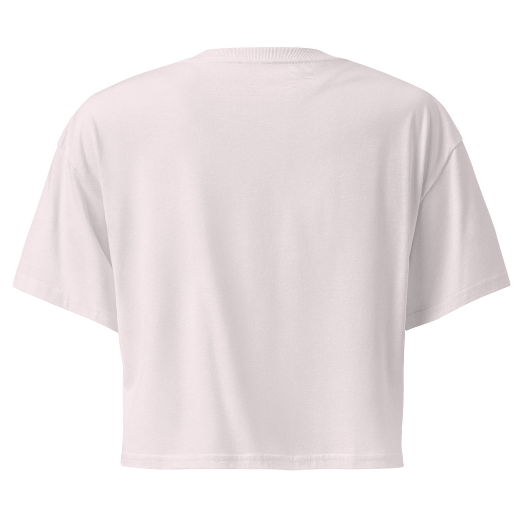 White Orchid Crop Top Self - Love Top– Gentle Reminder of Your Worth - SublimeElle Self - Love
