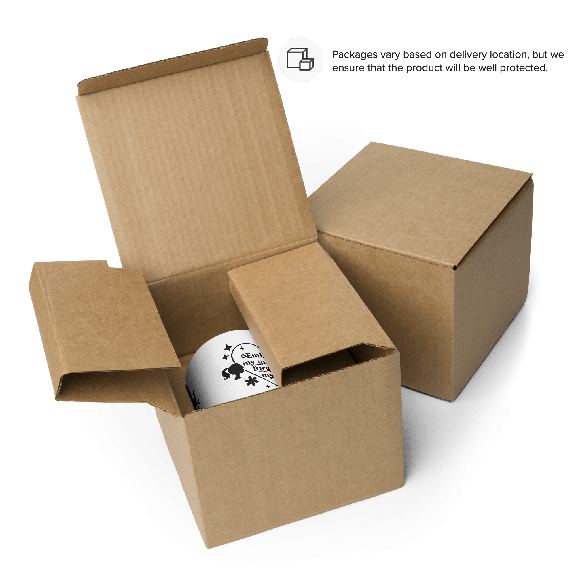 White & Yellow Mug: Radiate Positivity Every Morning - SublimeElle Self - Love